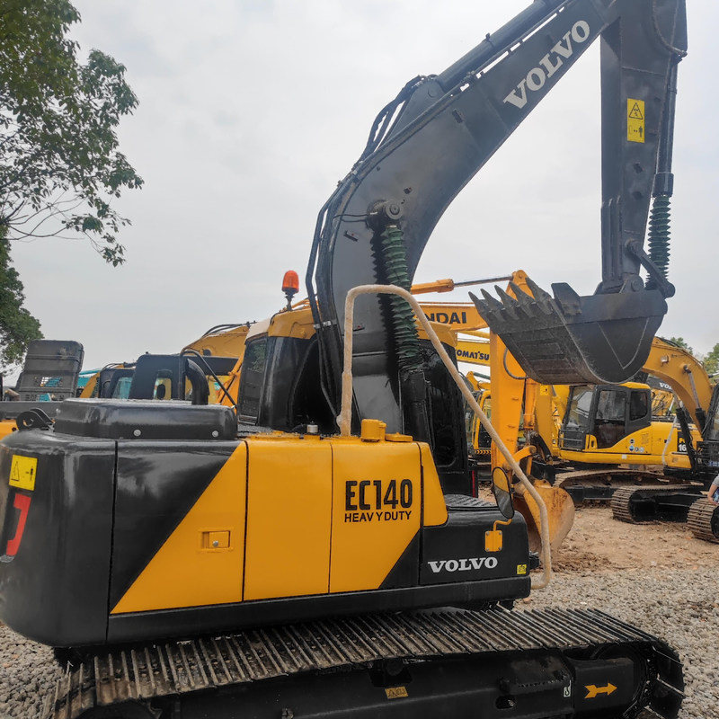 Gebruikte graafmachine VOL EC140 14 Ton Crawler Digger 77.4kw