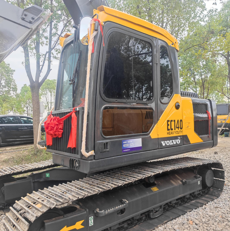 Gebruikte graafmachine VOL EC140 14 Ton Crawler Digger 77.4kw