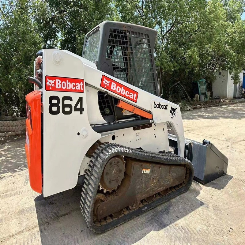 Bob 864 Gebruikte skid steer loader machine voor landschapsbouw 10.6km/h 53.7KW