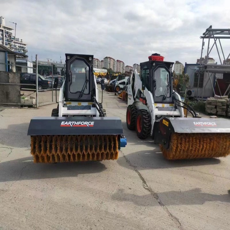 Bob S16 Gebruikte Skid Steer Equipment Loader Voor Aarde Bewegen 10,5km/h 36,4KW
