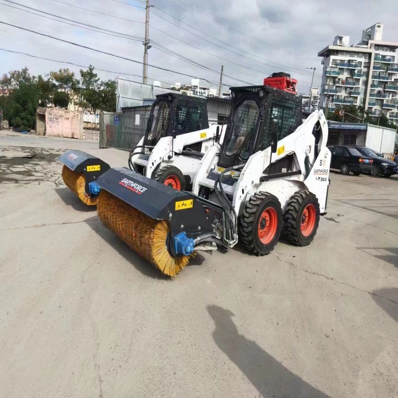 Bob S16 Gebruikte Skid Steer Equipment Loader Voor Aarde Bewegen 10,5km/h 36,4KW