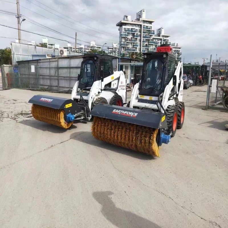 Bob S16 Gebruikte Skid Steer Equipment Loader Voor Aarde Bewegen 10,5km/h 36,4KW
