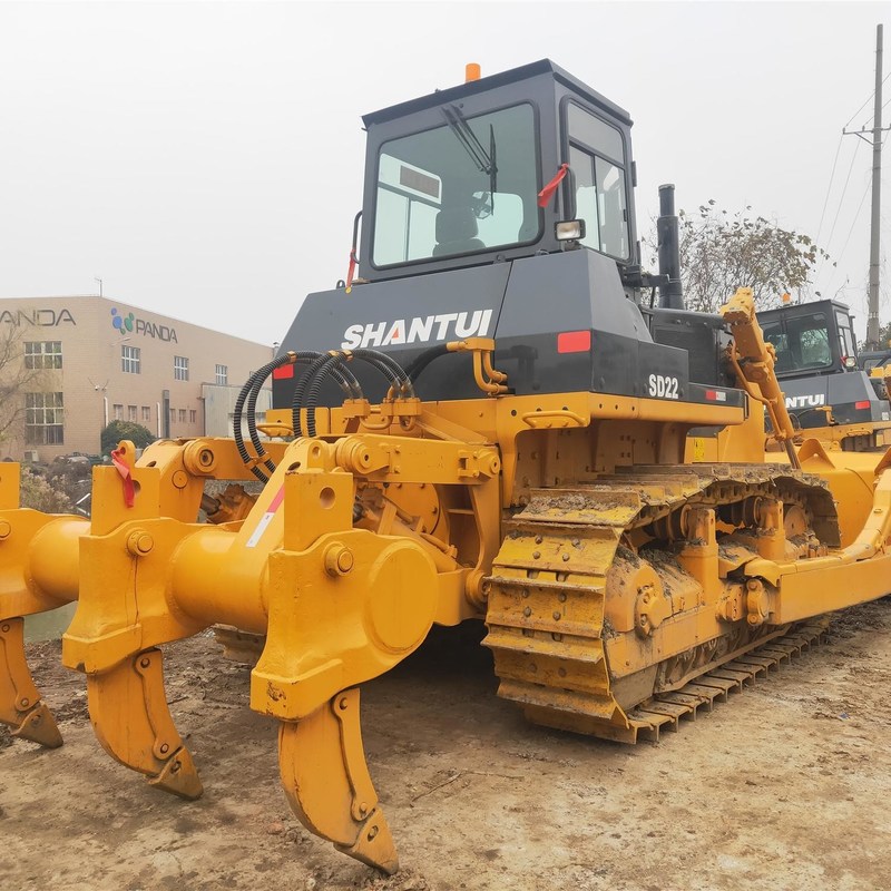 162kw tweedehands Dozer Bulldozer Shantui SD22 voor Engineering met 6.4m3 emmer