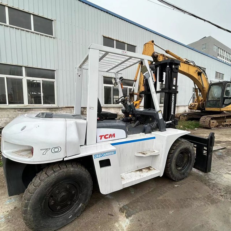 Robuuste FD70 TCM 7 ton Vorklift Tweedehands Elektrische Vorklift Lifthoogte 3m