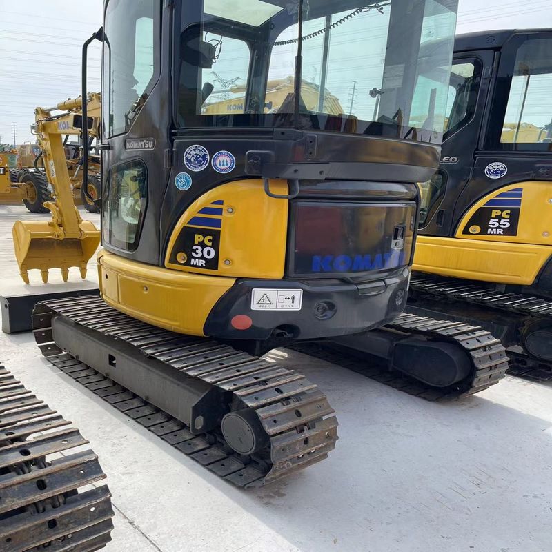 Gebruikte Komatsu graafmachine PC30MR Tweedehands 3 ton kleine type Mini Crawler Digger