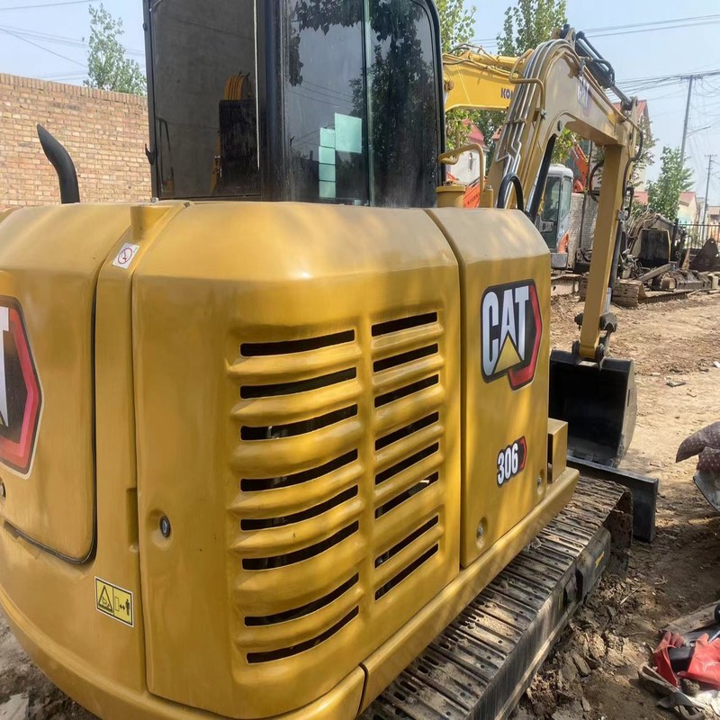 Tweedehands CAT 306E 6-ton Crawler Gebruikte graafmachine 34.7kw met 0.25m3 emmer