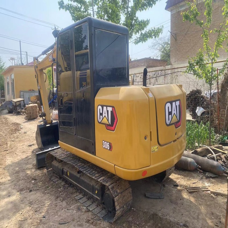 Tweedehands CAT 306E 6-ton Crawler Gebruikte graafmachine 34.7kw met 0.25m3 emmer