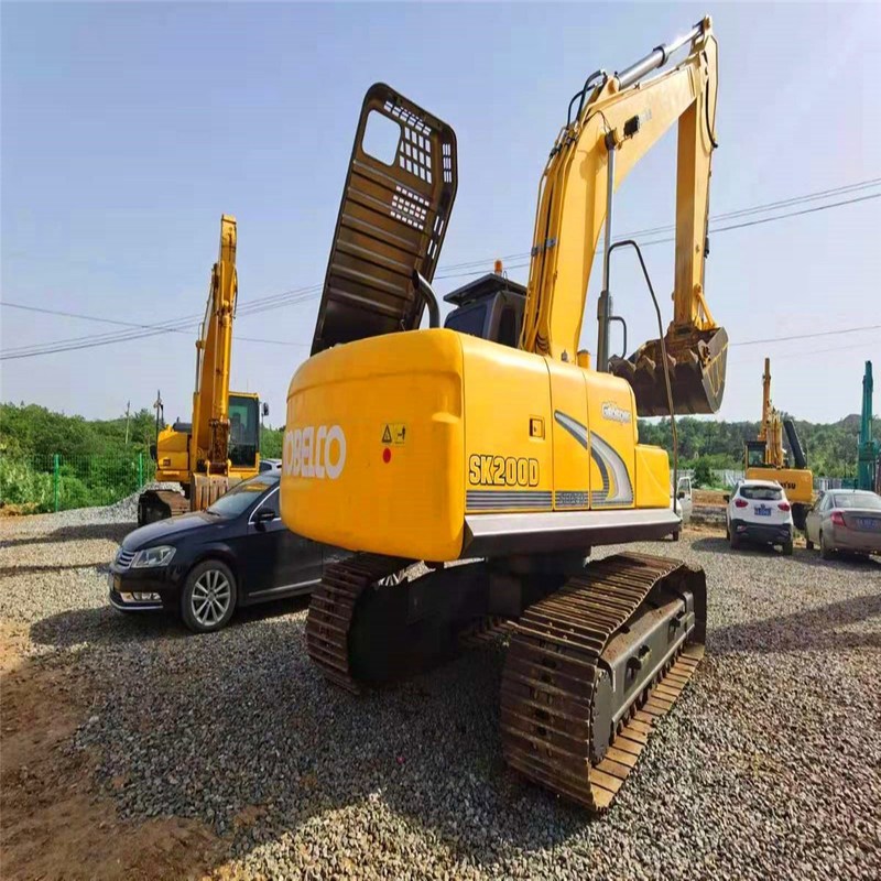 Gebruikte Kobelco Digger SK200-8 tweedehands 20ton grote type Crawler graafmachine 114kw
