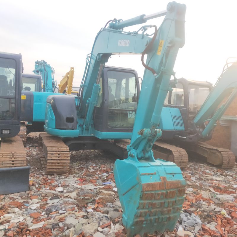 Gebruikte Kobelco Digger SK70 tweedehands 7ton kleine type mini-crawler graver