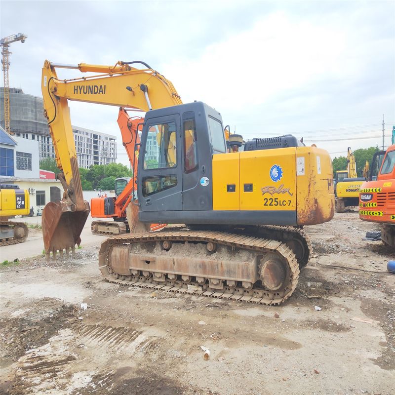 Tweedehands Hyundai Graafmachine R225LC-7 Gebruikt 22 ton Middelgrote Crawler Digger