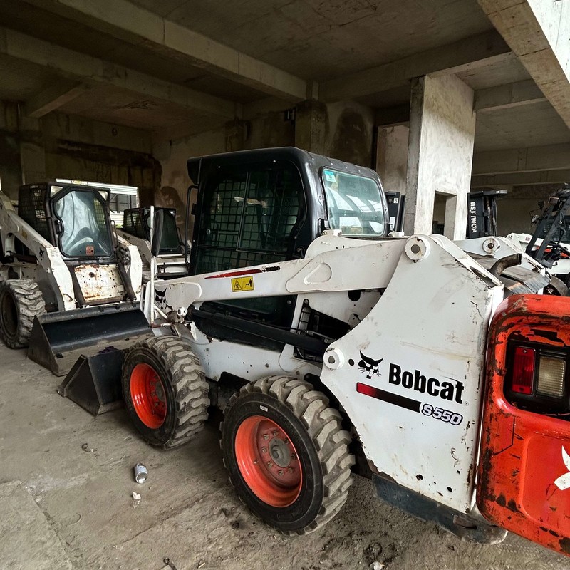 Bob S550 Gebruikte skid steer loader voor aarde bewegen 50.7KW 2995kg