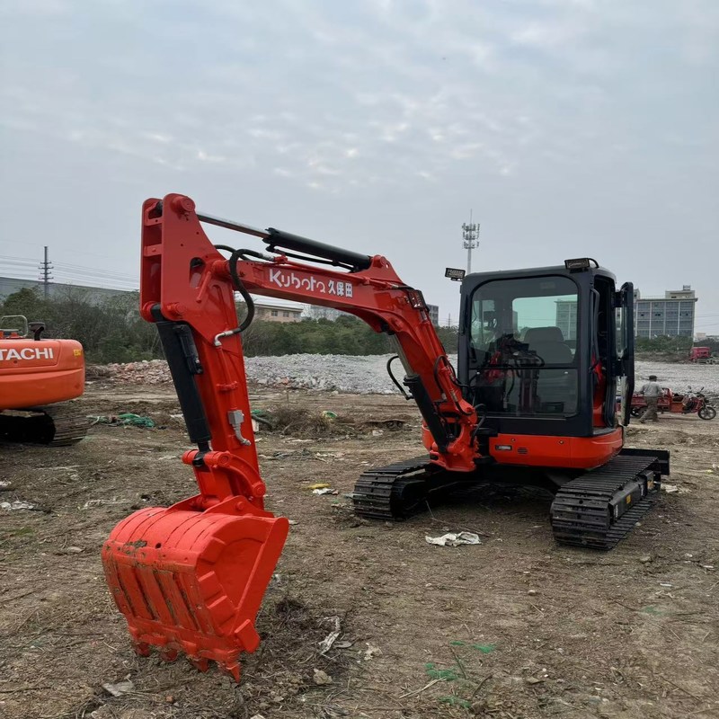 Tweedehands Kubota Digger U35 Gebruikt 3,5 ton klein type Mini Crawler Excavator 18.5kw