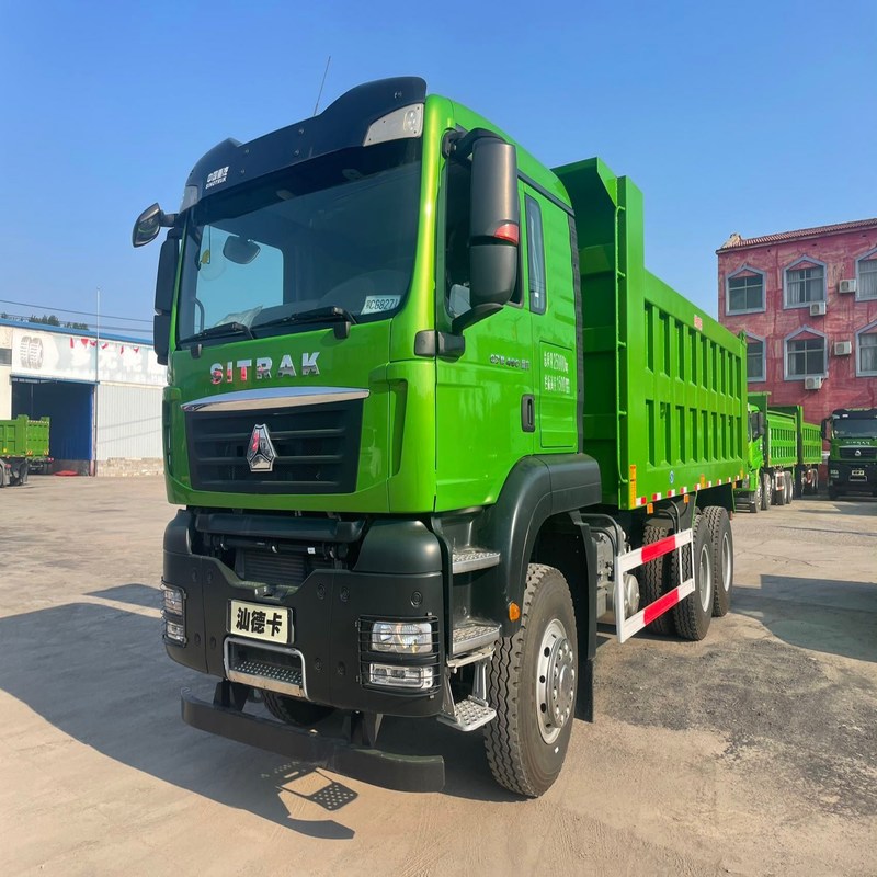 Gebruikte dumptruck Howo G7 Sinotruk Howo 6x4 Tipper 10 Wheeler handmatige diesel