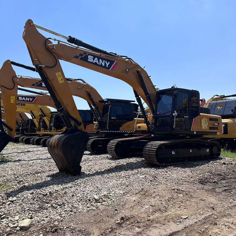 Gebruikte SANY Digger SY215C tweedehands 21.5 op middelgrote graafmachine