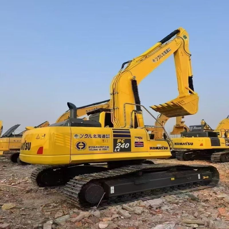 Tweedehands Komatsu graafmachine PC240 Gebruikte 24 ton middelgrote graafmachine