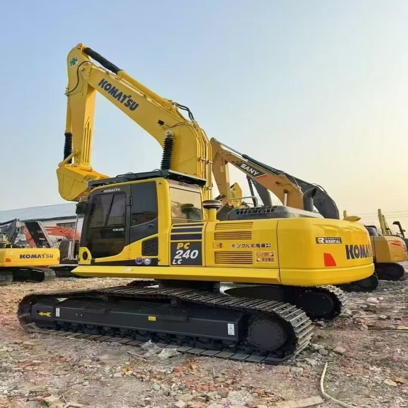 Tweedehands Komatsu graafmachine PC240 Gebruikte 24 ton middelgrote graafmachine