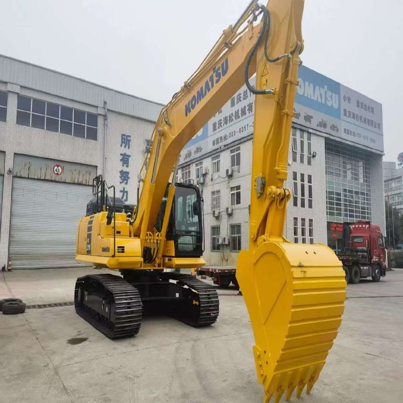 Gebruikte Komatsu-graafmachine PC210 tweedehands 21 ton middelgrote graafmachine