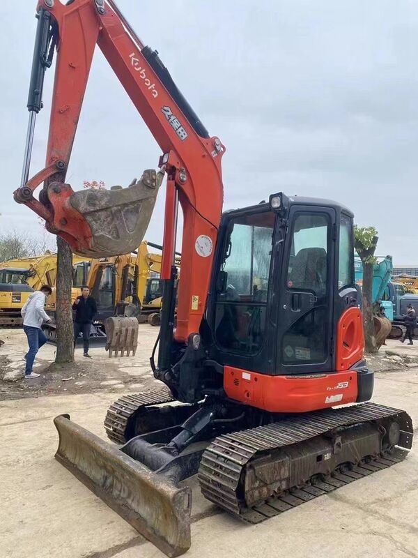 Gebruikte Kubota Digger KX163 tweedehands 5,5 ton Klein type Mini Crawler Excavator 35,5kw
