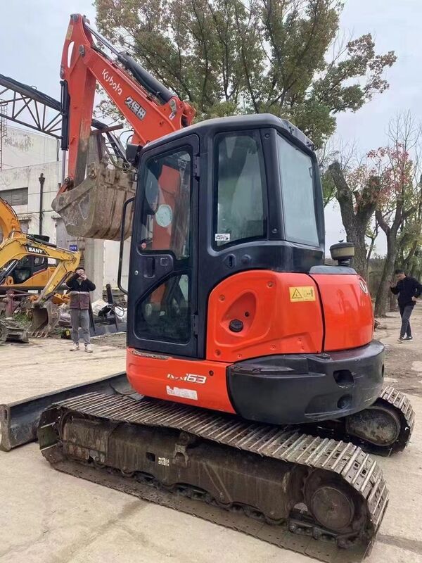 Gebruikte Kubota Digger KX163 tweedehands 5,5 ton Klein type Mini Crawler Excavator 35,5kw